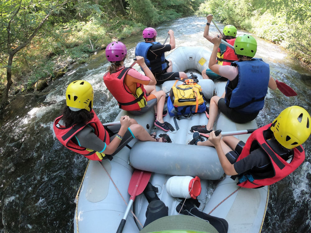 Rafting en France, tourisme sportif, sport en vacances