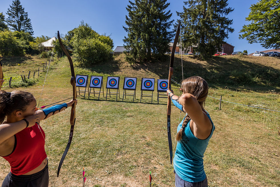 Tir à l'arc en France, tourisme sportif, sport en vacances
