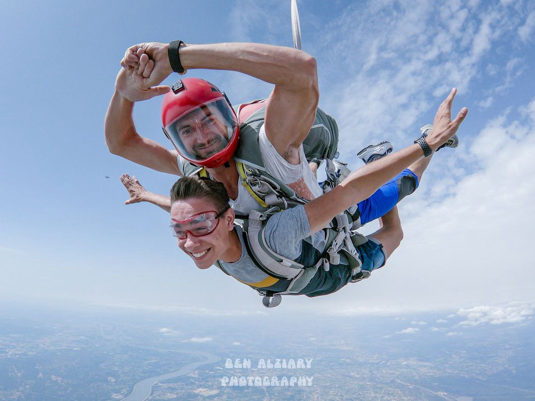 Parachutisme en France, tourisme sportif, sport en vacances